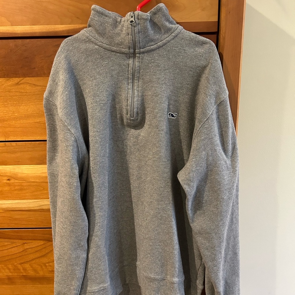 Vineyard Vines 100% Pima Cotton Quarter Zip Sweatshirt